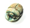 Picture of ANCIENT EGYPT.  LARGE GLAZED STONE SCARAB . NEW KINGDOM.  1400 - 1250   B.C