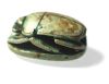 Picture of ANCIENT EGYPT.  LARGE GLAZED STONE SCARAB . NEW KINGDOM.  1400 - 1250   B.C