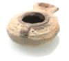 Picture of ANCIENT HOLY LAND. TERRACOTTA OIL LAMP. HERODIAN ERA. 1ST CENTURY A.D