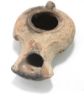 Picture of ANCIENT HOLY LAND. TERRACOTTA OIL LAMP. HERODIAN ERA. 1ST CENTURY A.D