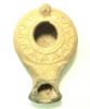 Picture of ANCIENT HOLY LAND. TERRACOTTA OIL LAMP. HERODIAN ERA. 1ST CENTURY A.D