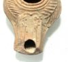 Picture of ANCIENT HOLY LAND. TERRACOTTA OIL LAMP. HERODIAN ERA. 1ST CENTURY A.D